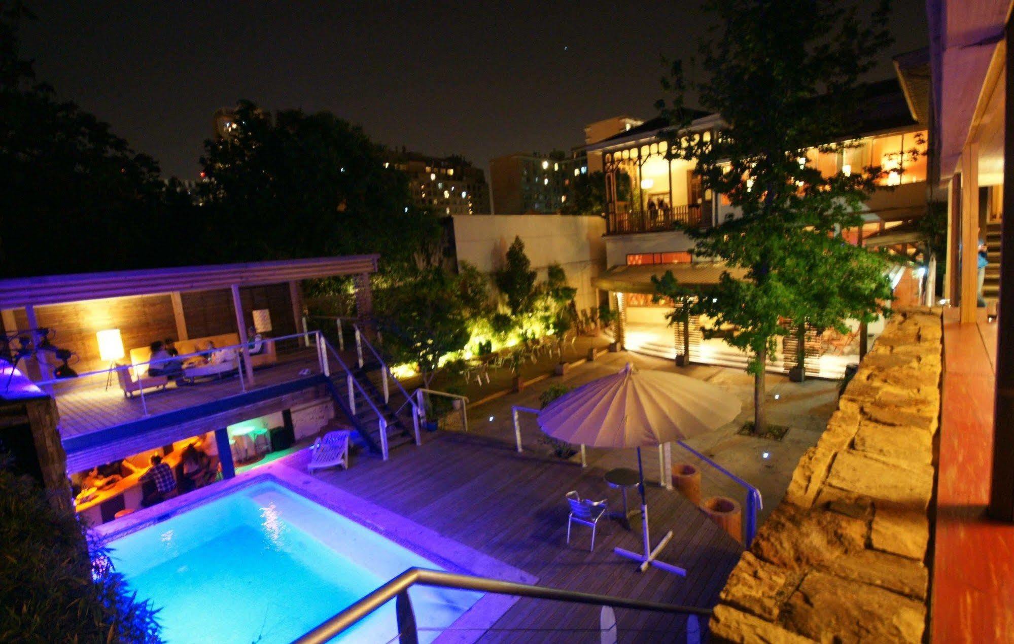 סנטיאגו Happy House Hostel מראה חיצוני תמונה